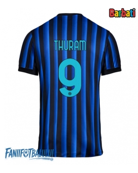 Inter Milan Marcus Thuram #9 Tricou Fotbal Replică 2025-26 Barbati Acasa